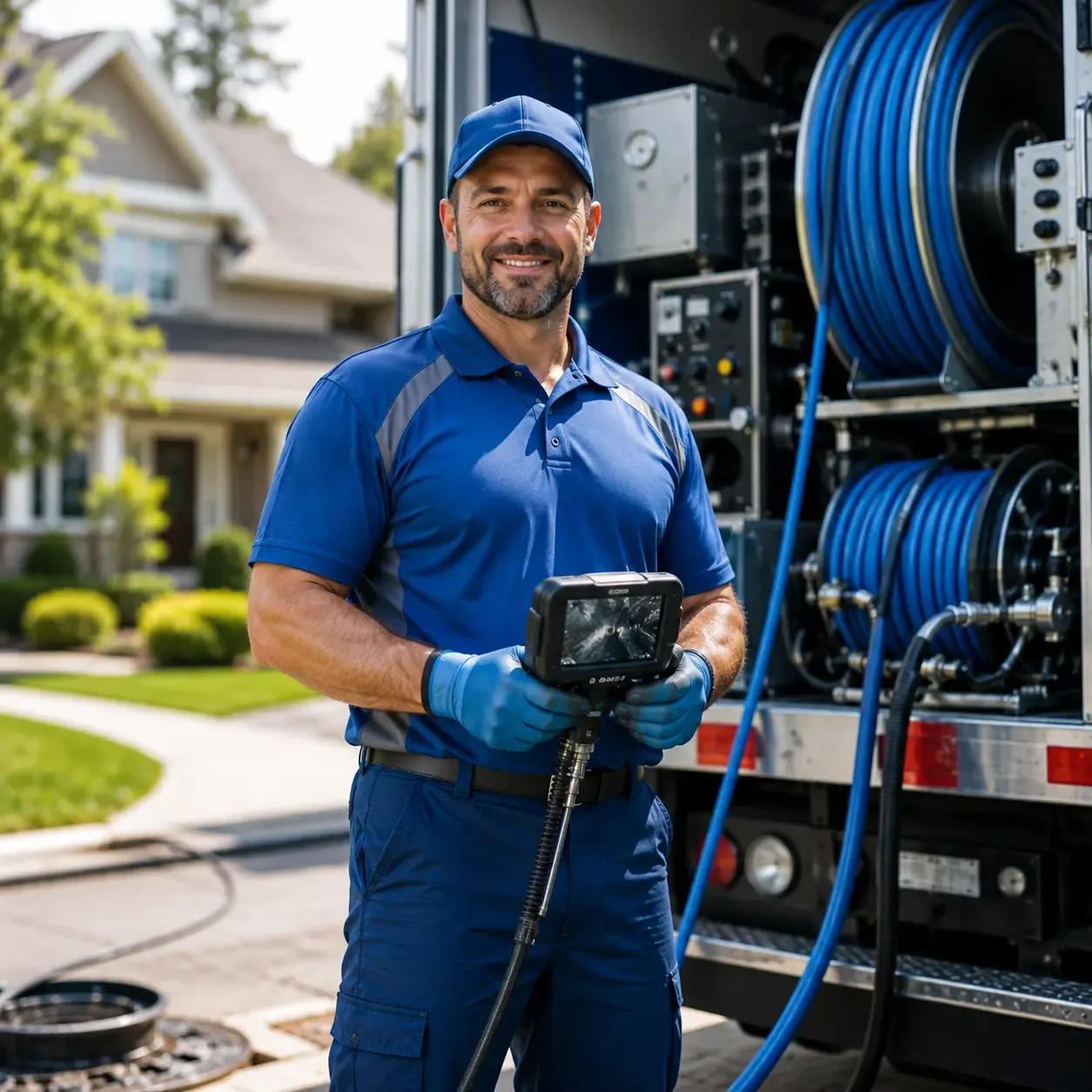 Local outdoor drain cleaning specialists in Ararat, NC